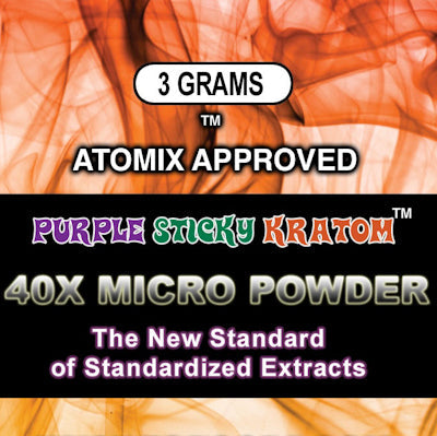 Kratom 40AtomiX™ Micro Powder 30gm