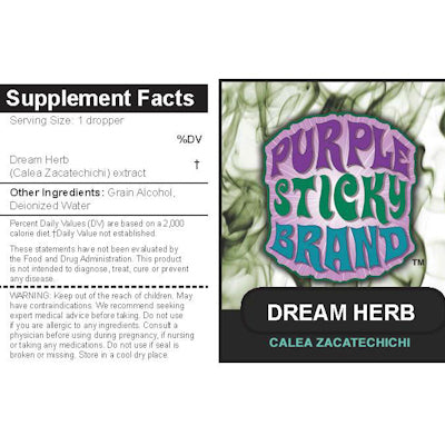 Dream Herb Liquid Tincture 10oz